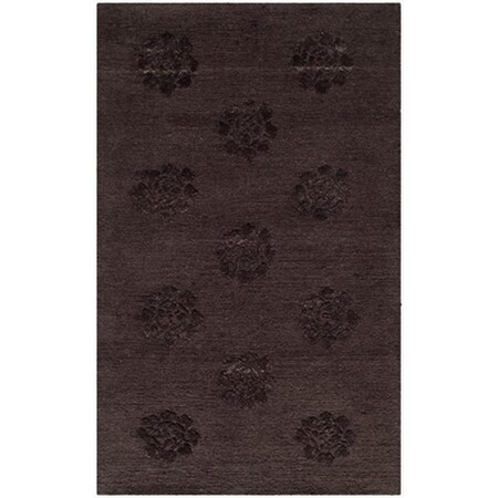 Safavieh 7 ft. 9 in. x 9 ft. 9 in. Large Rectangle Contemporary Martha Stewart Onyx Hand Knotted Rug MSR5634A-8